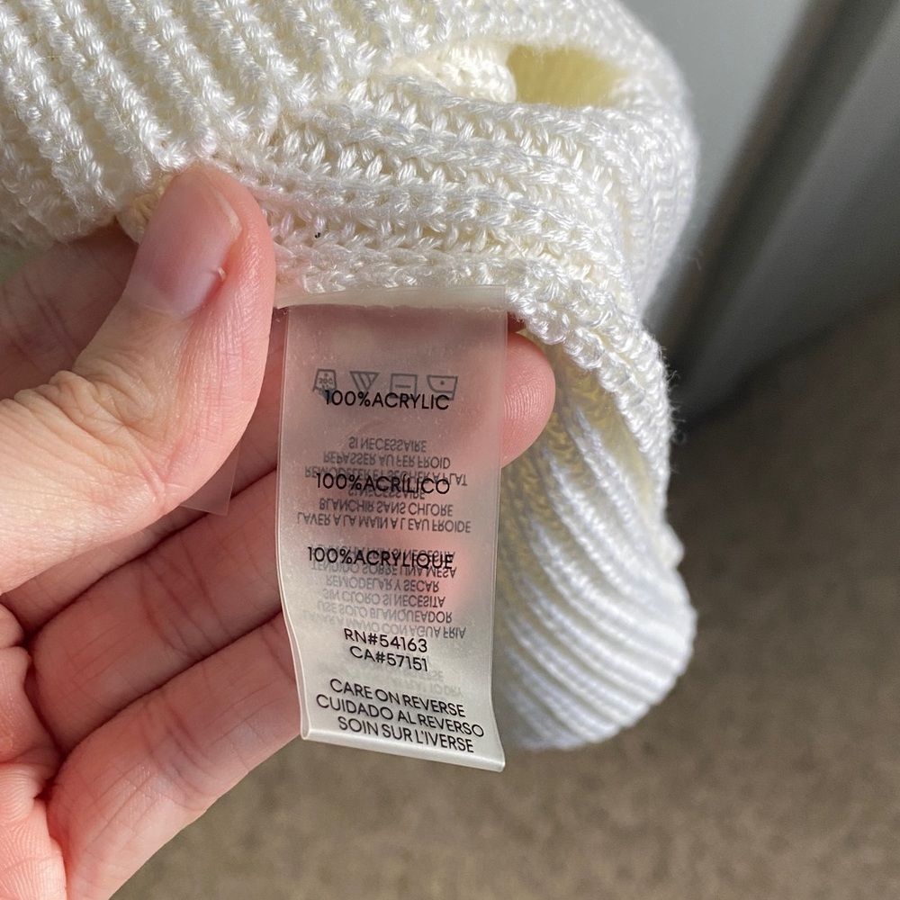 Women’s Calvin Klein Cream Sweater - Picture 8 of 14